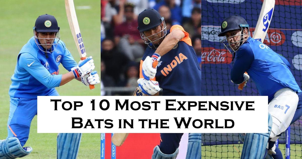 Top 10 Most Expensive Bats in the World