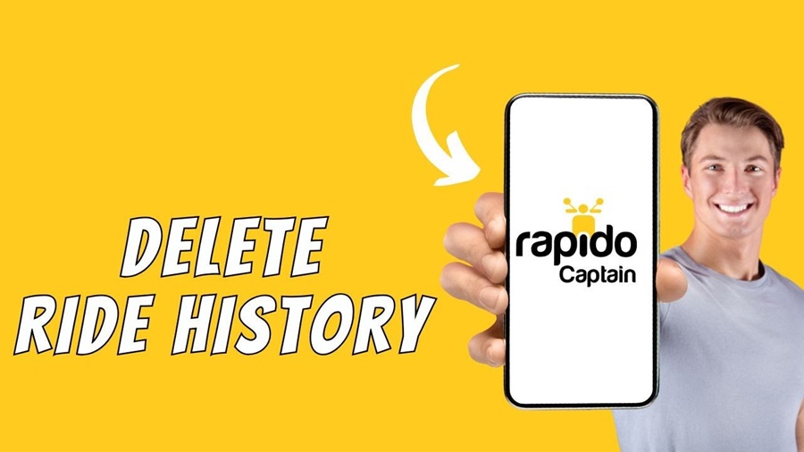 Delete Ride History from Rapido
